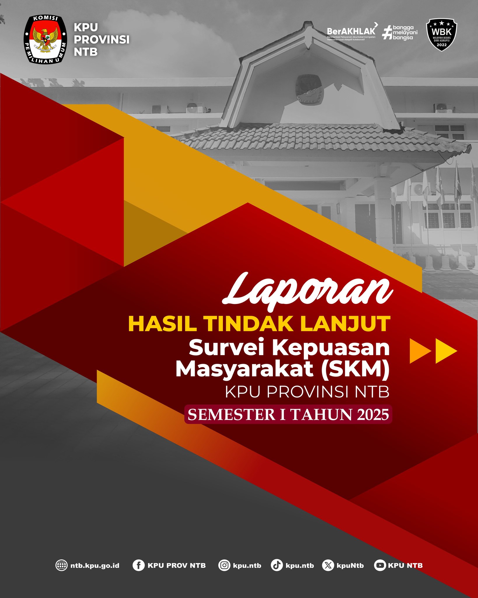 Laporan Tindak Lanjut Hasil SKM Semester I Tahun 2025